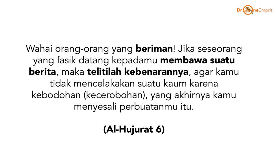 Hoax "7 Kontainer": Stop Hoax, Mari Kawal Suara