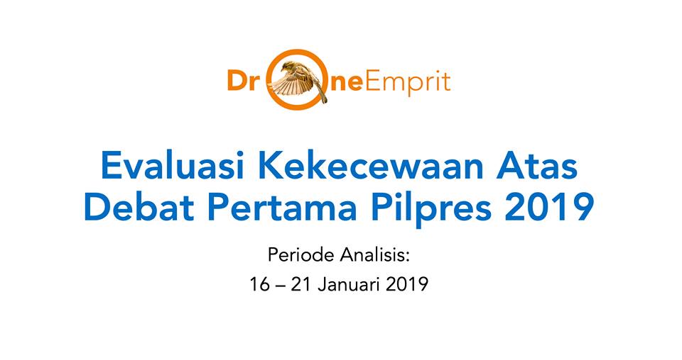 Analisis Kekecewaan Atas Debat Pertama Pilpres 2019