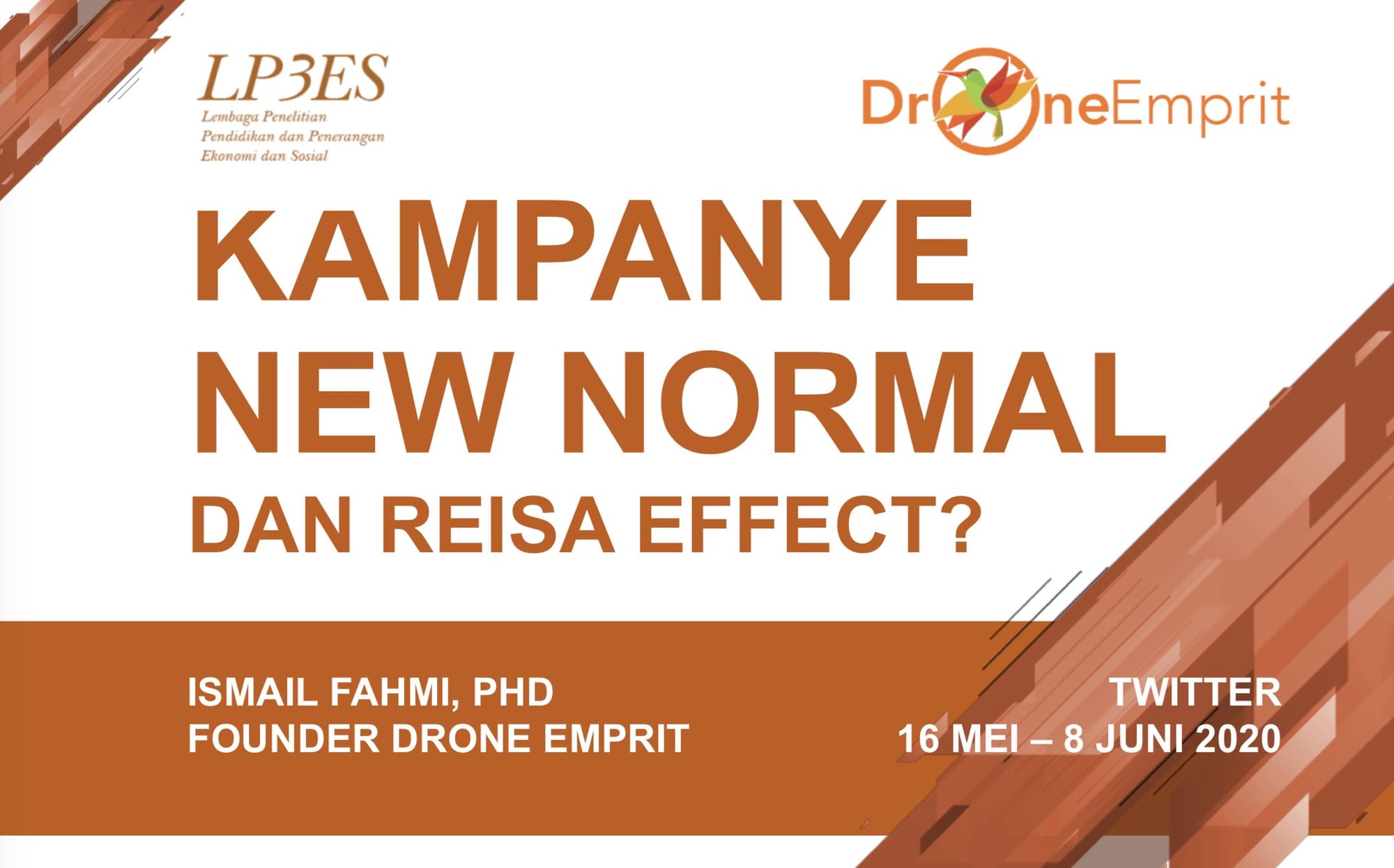 KAMPANYE NEW NORMAL DAN REISA EFFECT?