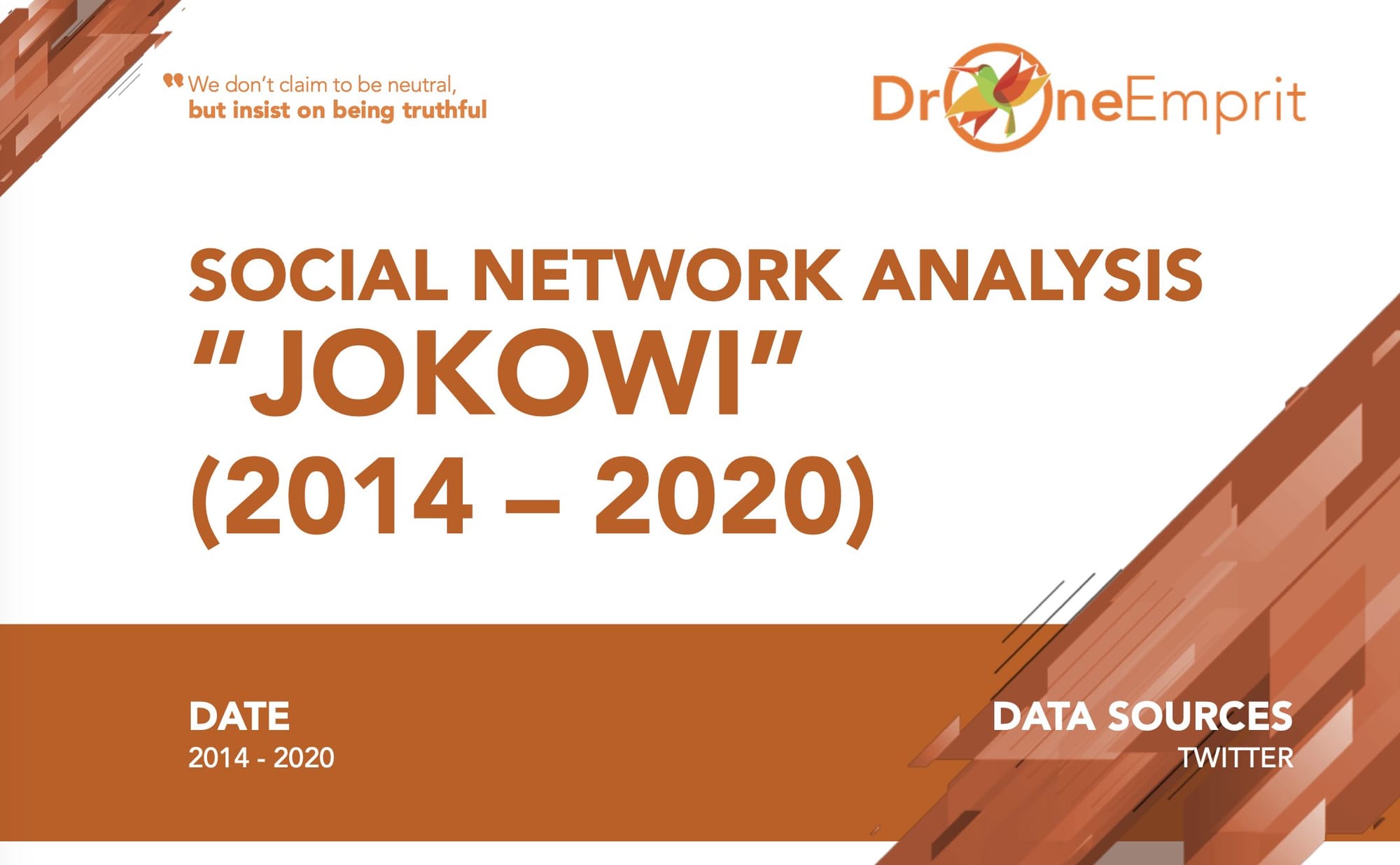 SOCIAL NETWORK ANALYSIS
“JOKOWI” (2014 – 2020)