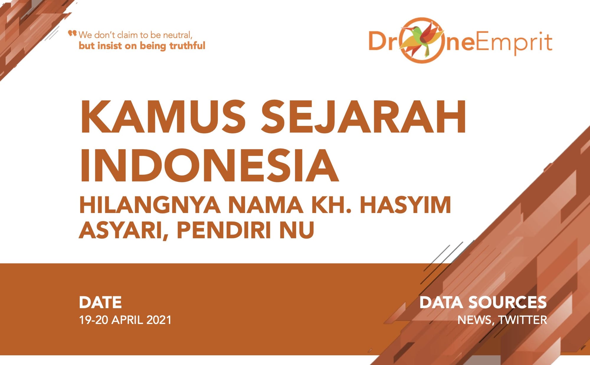 HILANGNYA NAMA KH. HASYIM ASYARI DARI KAMUS SEJARAH INDONESIA