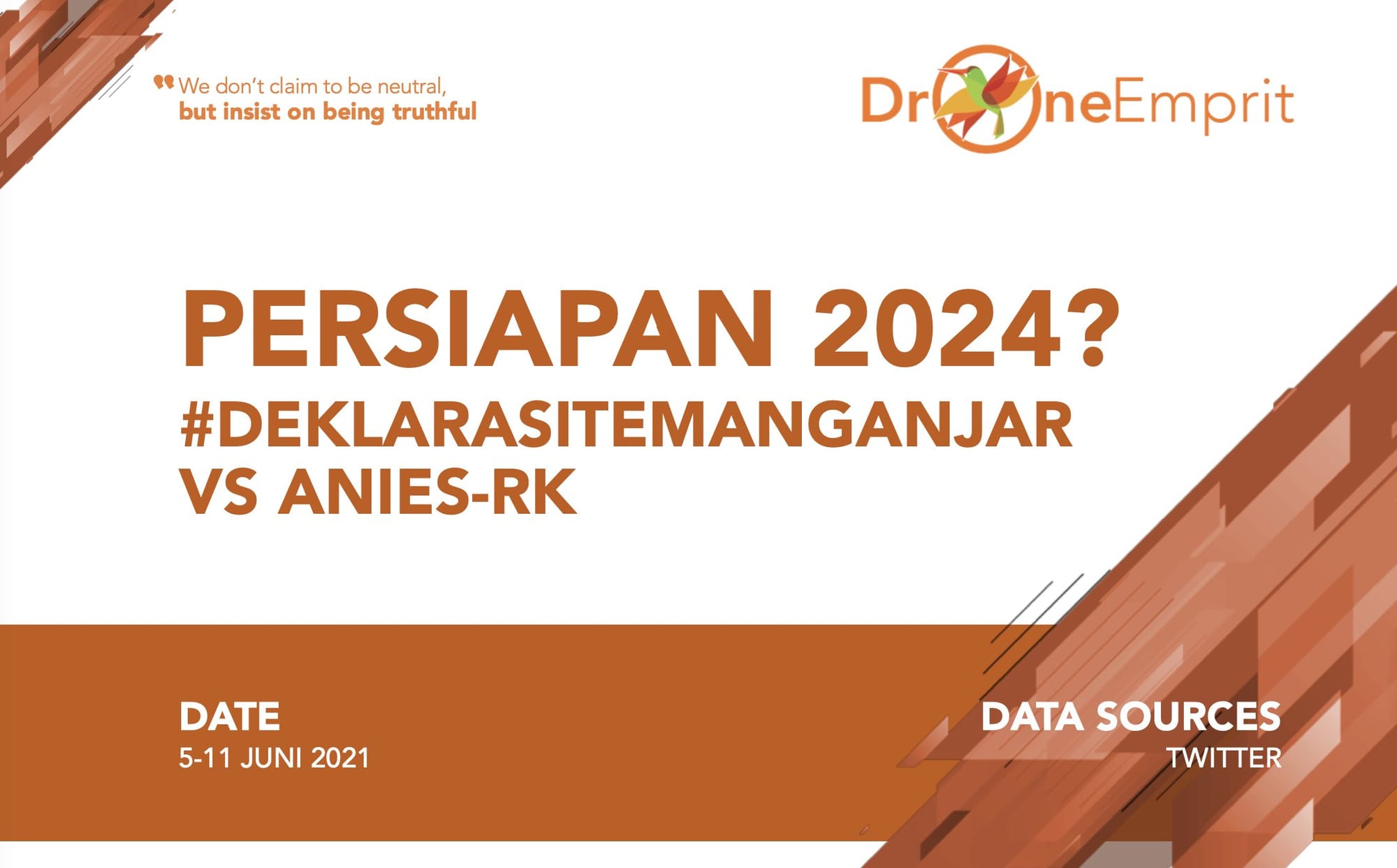PERSIAPAN 2024?
#DeklarasiTemanGanjar VS ANIES-RK