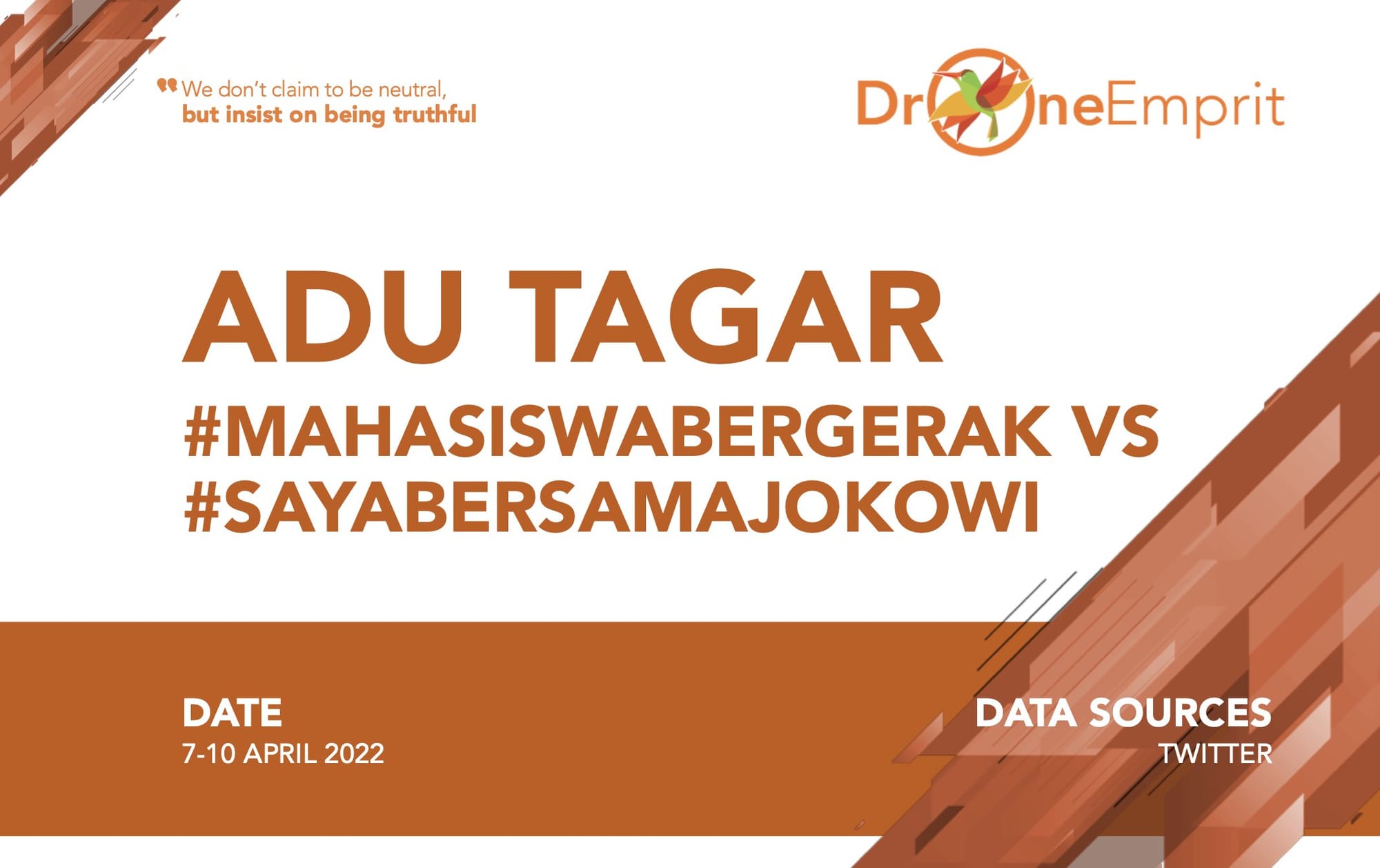 Adu Tagar #MahasiswaBergerak vs #SayaBersamaJokowi