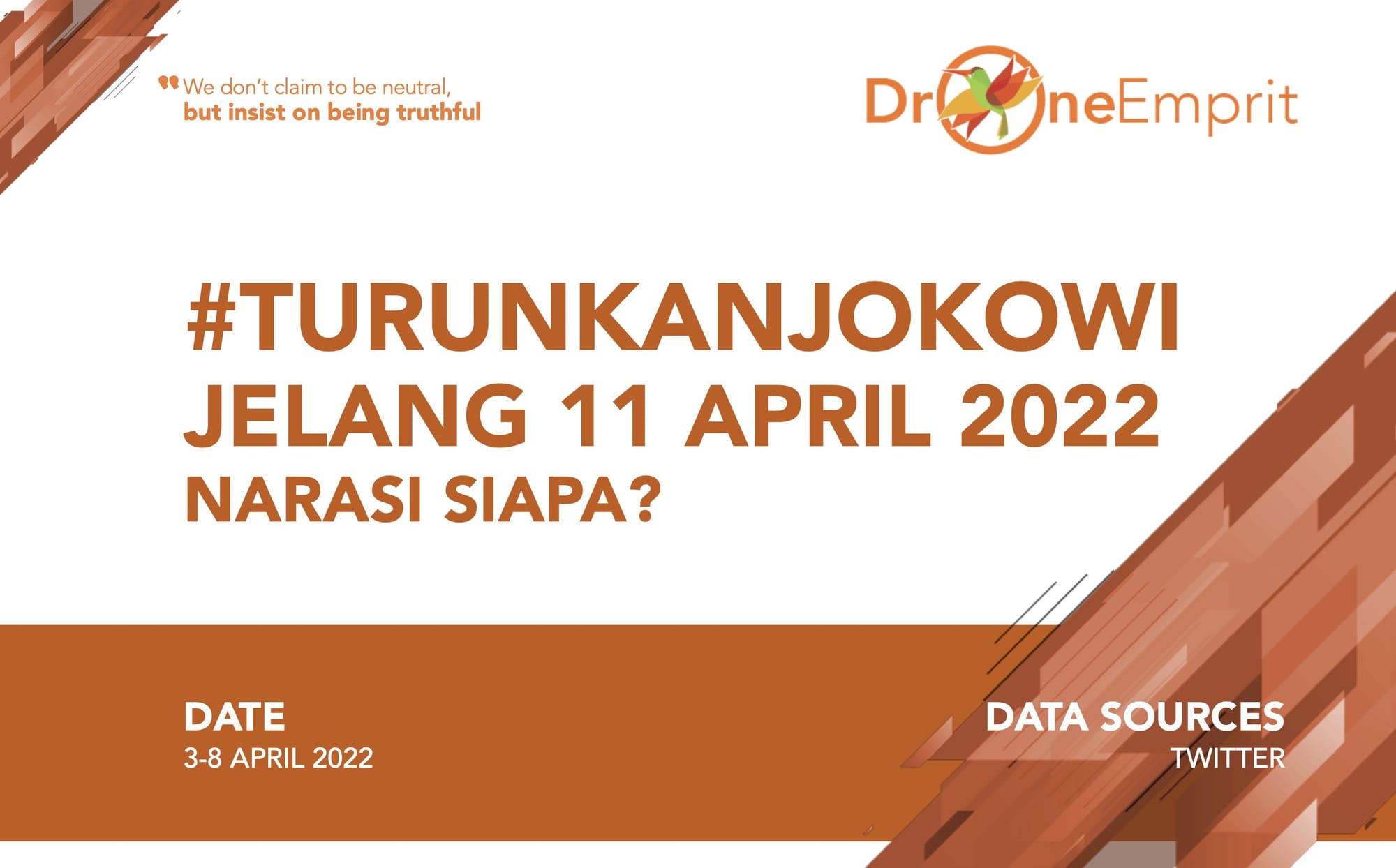 #TURUNKANJOKOWI JELANG 11 APRIL 2022
NARASI SIAPA?