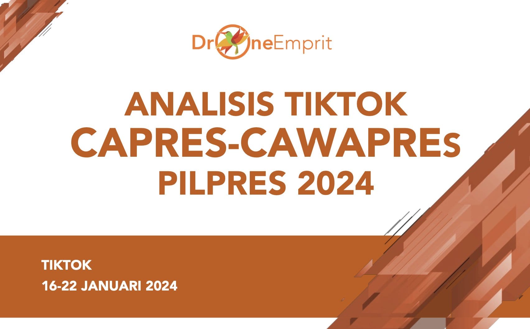 ANALISIS TIKTOK
CAPRES-CAWAPRES PILPRES 2024