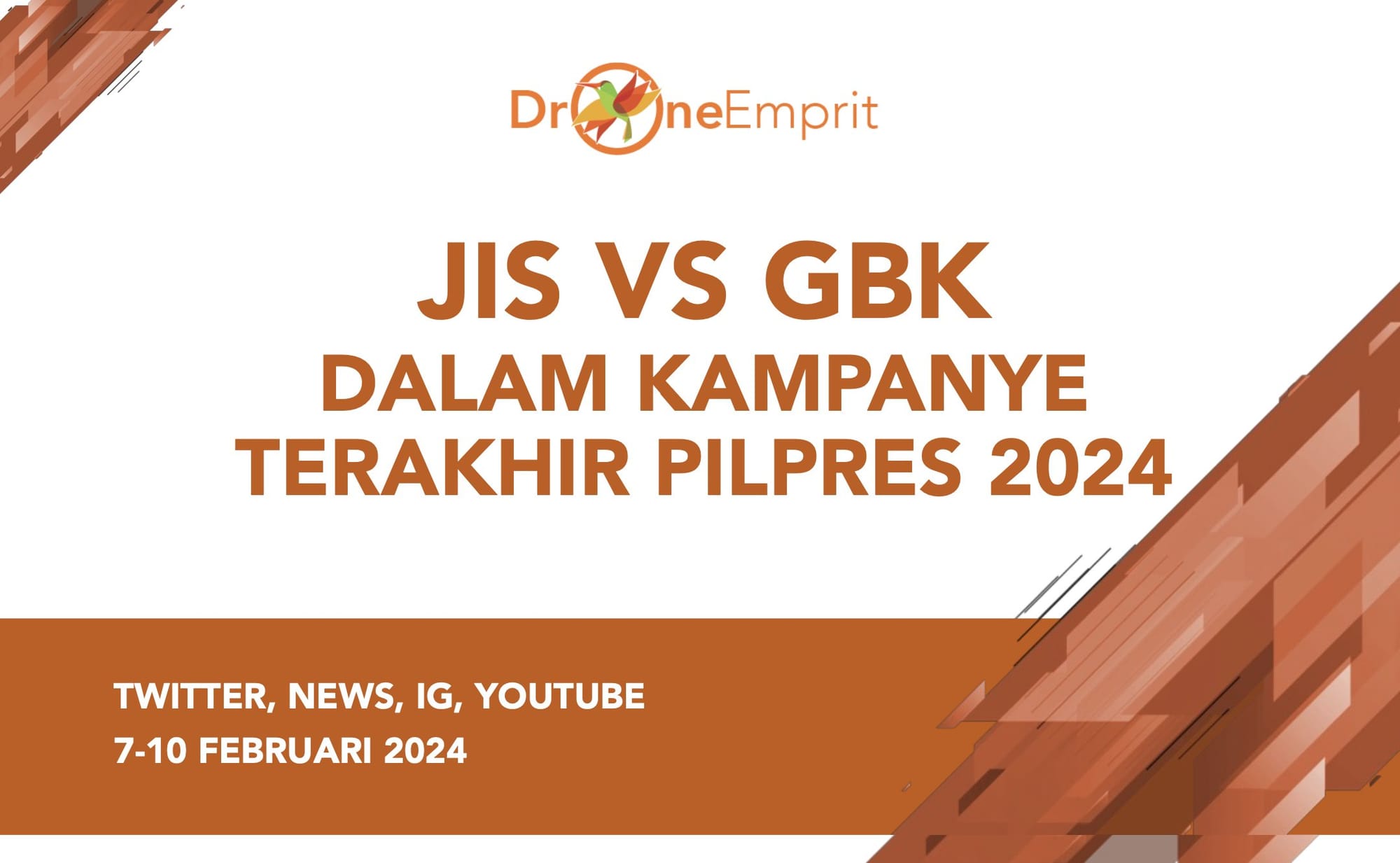 JIS VS GBK
DALAM KAMPANYE TERAKHIR PILPRES 2024