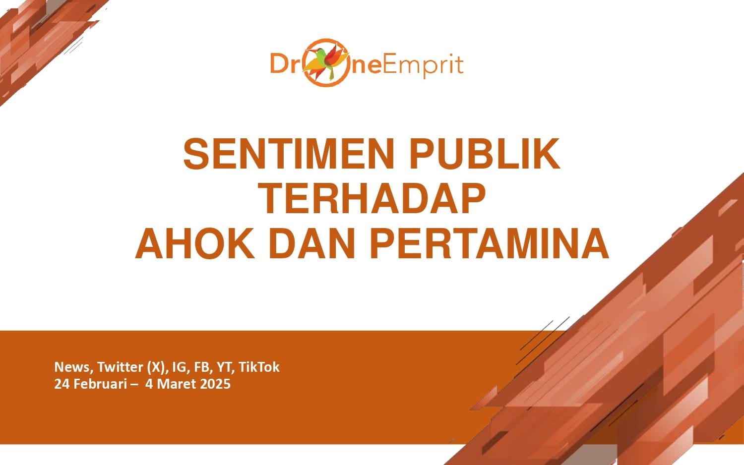 Analisis Percakapan Publik: Ahok dan Pertamina