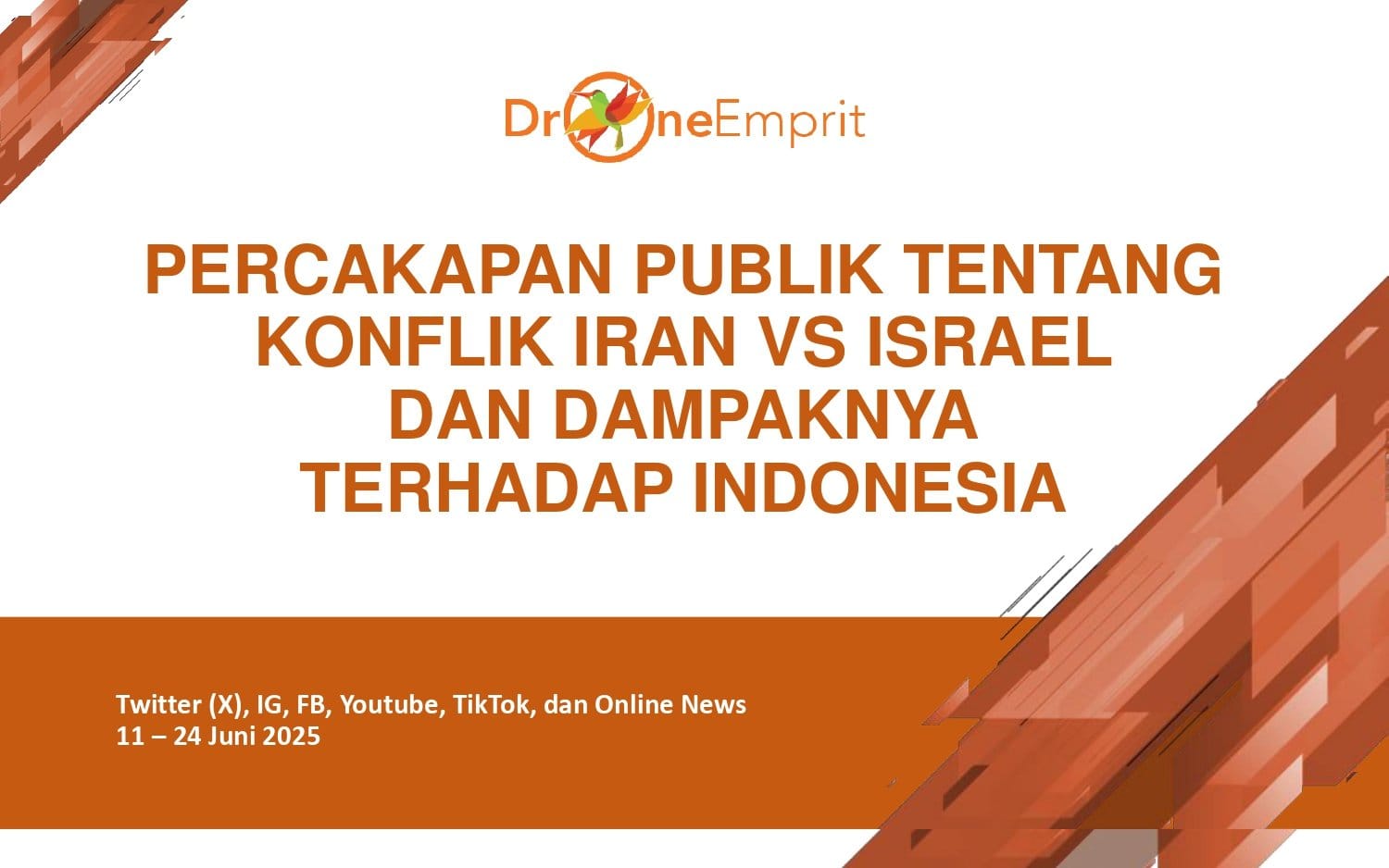 Percakapan Publik Tentang Konflik Iran vs Israel dan Dampaknya Terhadap Indonesia