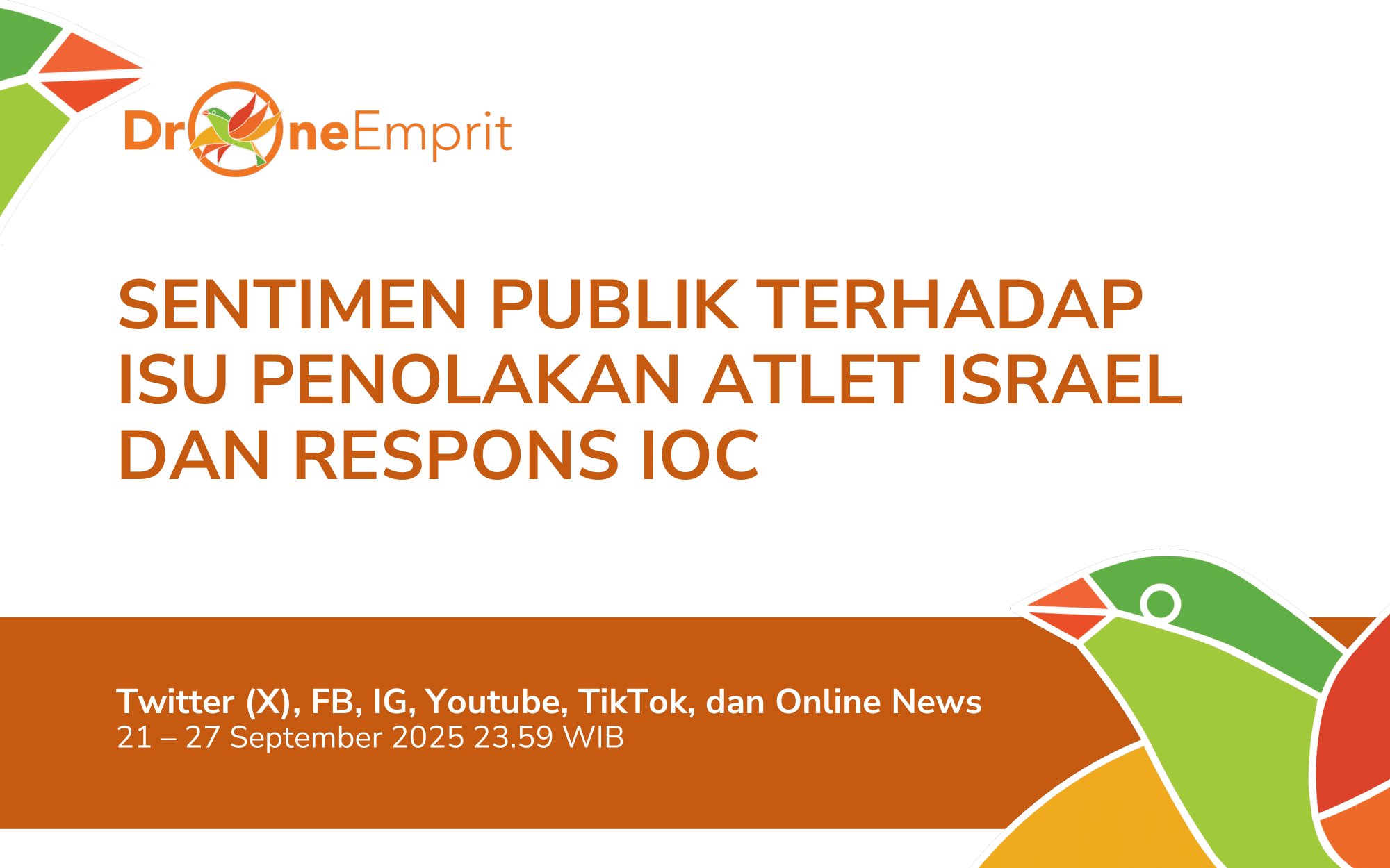 Sentimen Publik terhadap Isu Penolakan Atlet Israel dan Respons IOC