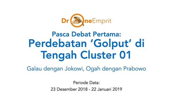 Pasca Debat Pertama: Debat ‘Golput’ di Tengah Cluster 01