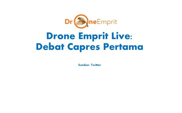 Summary: Live Report DE "Debat Capres-Cawapres Pertama 17 Januari 2019"