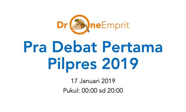 Analisis Drone Emprit: Pra Debat Pertama Pilpres 2019 17 Januari 2019, Pukul: 00:00 sd 20:00