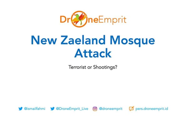 People said "Terrorist", Most Media said "Shooting"