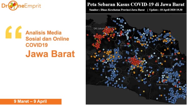 Analisis Media Sosial dan Online COVID19 Jawa Barat