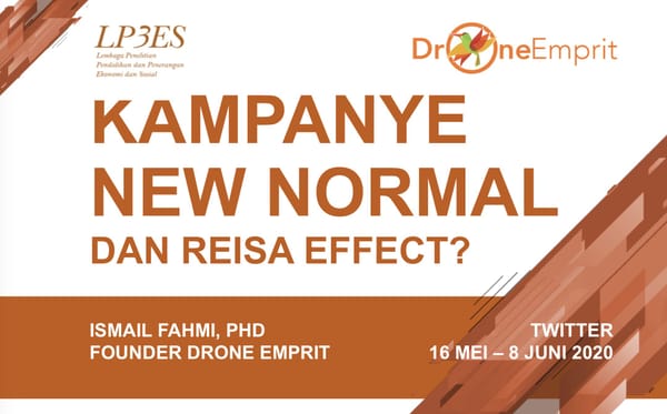 KAMPANYE NEW NORMAL DAN REISA EFFECT?