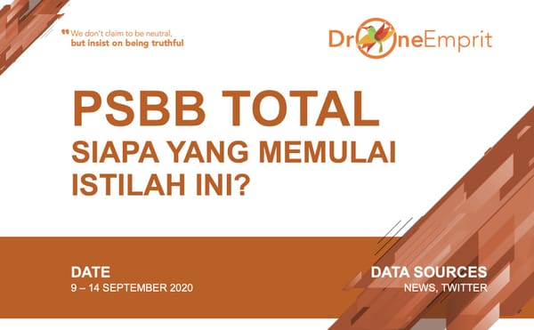 PSBB TOTAL
Siapa Yang Memulai Istilah Ini?