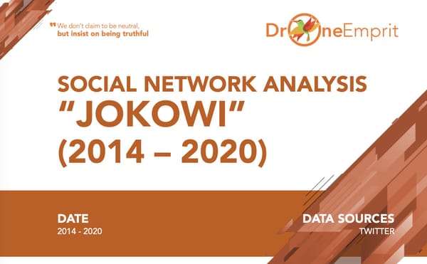 SOCIAL NETWORK ANALYSIS
“JOKOWI” (2014 – 2020)