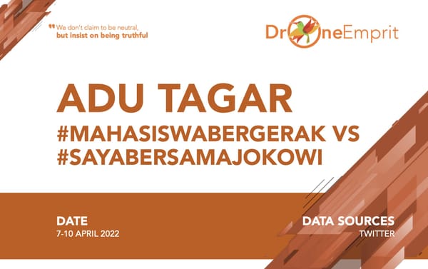 Adu Tagar #MahasiswaBergerak vs #SayaBersamaJokowi