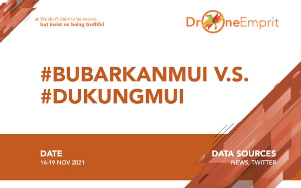 #bubarkanMUI vs #dukungMUI