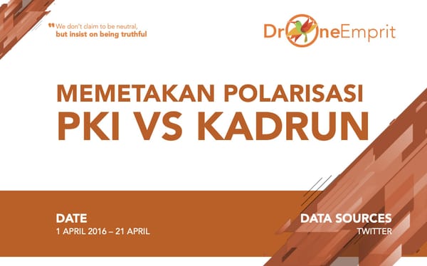 MEMETAKAN POLARISASI "PKI" VS "KADRUN"