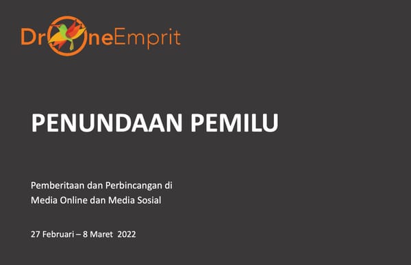 PENUNDAAN PEMILU