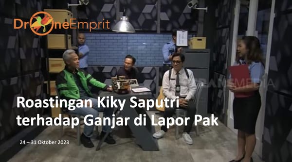 Roastingan Kiky Saputri terhadap Ganjar di Lapor Pak