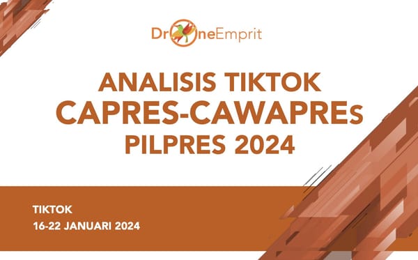 ANALISIS TIKTOK
CAPRES-CAWAPRES PILPRES 2024