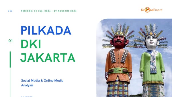 ANALISIS MEDIA SOSIAL DAN MEDIA ONLINE: PILKADA DKI JAKARTA 2024