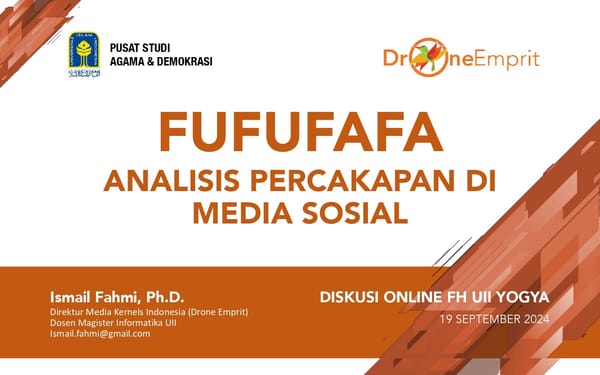 FUFUFAFA: ANALISIS PERCAKAPAN DI MEDIA SOSIAL