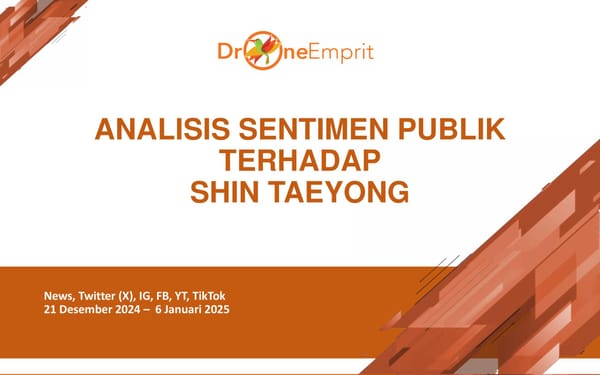 Analisis Sentimen Publik Terhadap Shin Taeyong