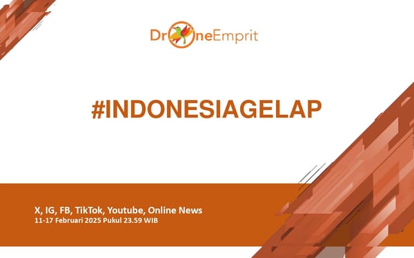 Analisis Percakapan Publik: Indonesia Gelap