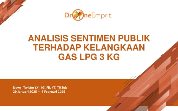 Analisis Percakapan Publik: Kekacauan Kebijakan LPG 3 Kg Picu Kecemasan Masyarakat