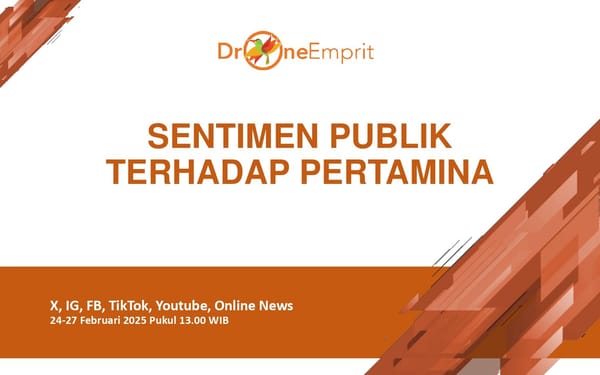 Analisis Percakapan Publik: Pertamina