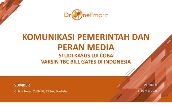Komunikasi Pemerintah dan Peran Media