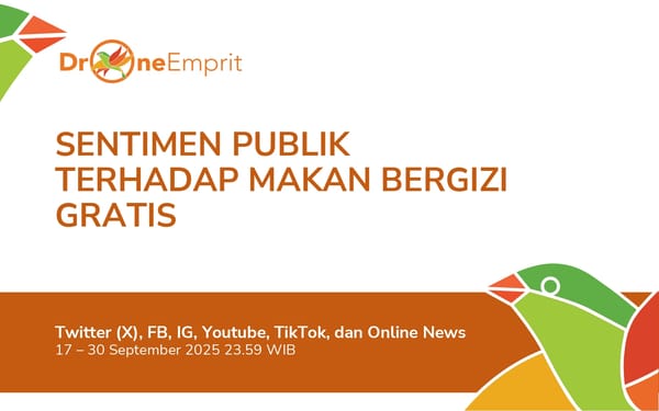 Sentimen Publik terhadap Makan Bergizi Gratis