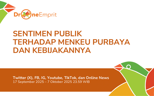 Sentimen Publik terhadap Menkeu Purbaya dan Kebijakannya