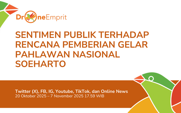Sentimen Publik terhadap Rencana Pemberian Gelar Pahlawan Nasional Soeharto